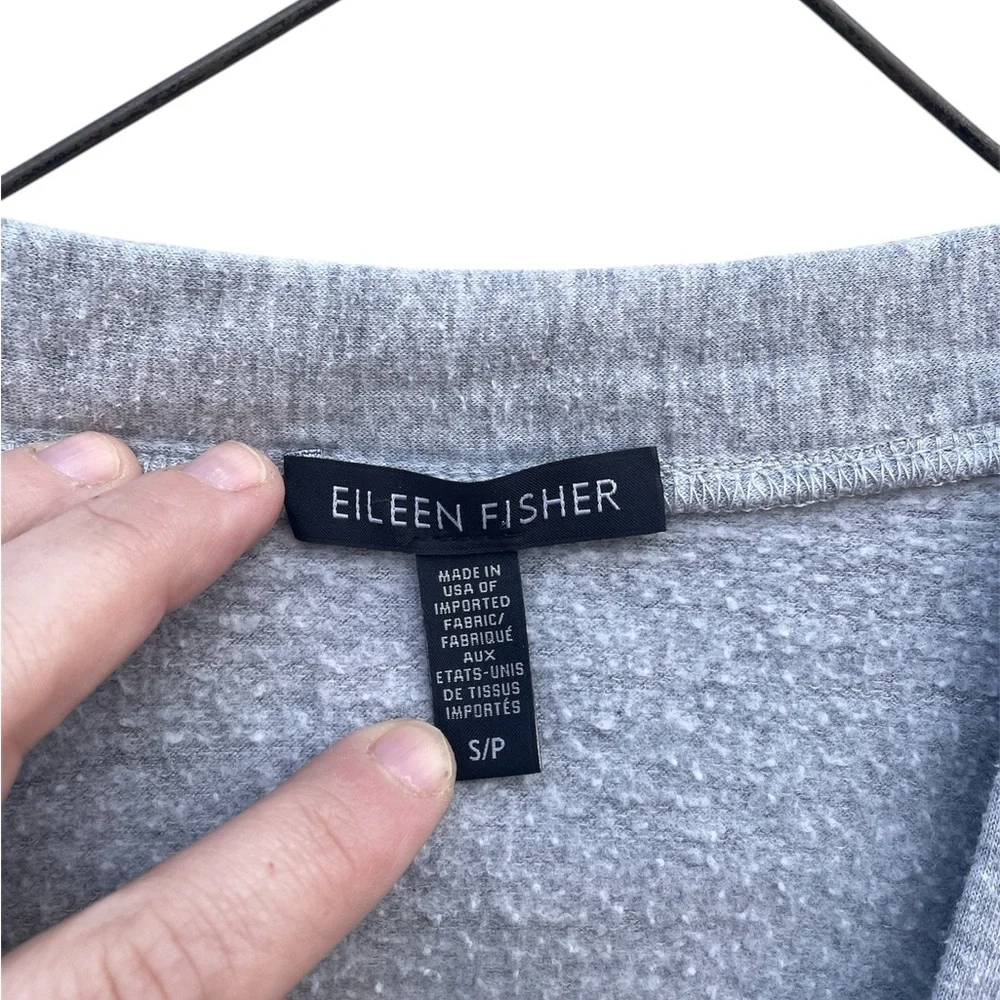 EILEEN FISHER Zipper Long Sleeve Cardigan - Picture 4 of 5